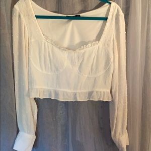 Nasty Gal Long Sleeve Top